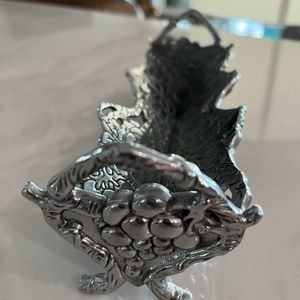 Vintage 2002 Arthur Court Cracker Tray, Footed